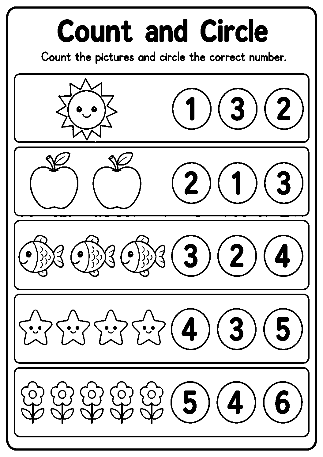 Trace The Shapes Worksheet